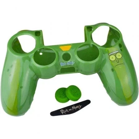 Fr-Tec Combo Pack Rick & Morty Pickle Rick para mando PS4 Fr-Tec Combo Pack Rick & Morty Pickle Rick para mando PS4